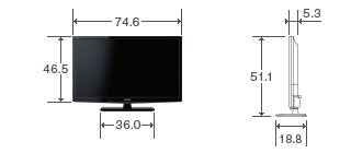 Amazon | TOSHIBA 32V型 ハイビジョン液晶テレビ REGZA 32B3 | テレビ 通販
