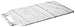 Fox Run White Marble Paddle Board, 18 x 9-inch