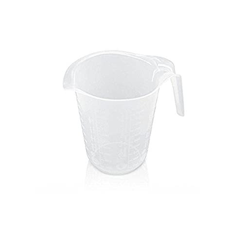 Metaltex Jarra Graduada de Plástico, 1 L, Estandar