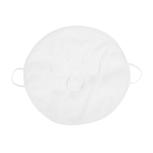 NIYANGLE Face Steamer Facial Professional Hot Compress Face Towel Mask Fleece Material