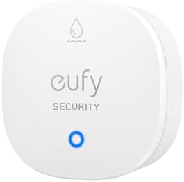 eufy Security Water and Freeze Sensor with Remote Alerts, IP65 Waterproof, 2-Year Battery Life, HomeBase Required, Compatible with HomeBase S380 and S280, App Control
