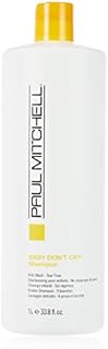 Paul Mitchell Baby Don’t Cry Shampoo, Kids Wash, Tear Free, For All Hair Types , 33.8 Fl Oz (Pack of 1)