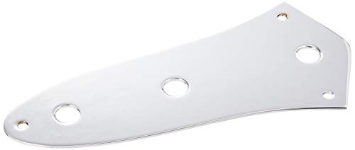 Fender Vintage-Style 3-Hole Jazz Bass Control Plate - Chrome - image 1