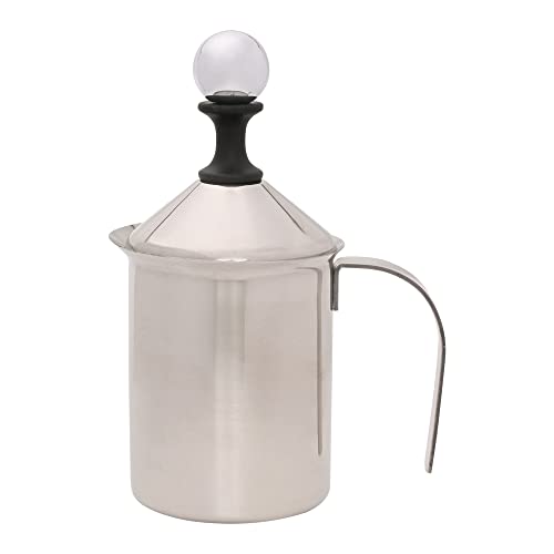 Mimo Style Cremeira Manual, Feita Inteiramente em Aço Inoxidável. Capacidade de 410ml. Ideal Para Uso Diário, Mecanimo Simples e Eficiente. Não Necessita Pilhas ou Baterias. Resistente e Durável
