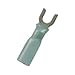 The Best Connection 2355J 16-14 CS Heat Shrink Spade, Blue - 10 Piece