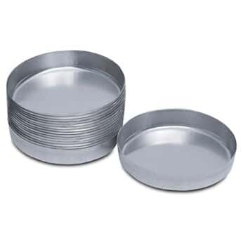 Cole-Parmer Aluminum Smooth-Walled Weighing Dishes, 150 mL, 100/Pk