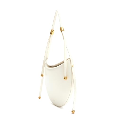 Bolso de hombro Furla de cuero en tono crema Panna ideal para complementar tu estilo elegante 4