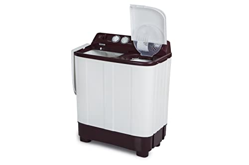 Image of Haier 7 Kg 5 Star Rating Semi Automatic Top load Washing Machine (HTW70-1187BON, White)