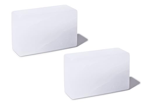 SSKR Unisex Adult Pack Of 2 Fresh Natural Alum Whole Phitkari Bar Piece (100 G X 2 Blocks, Patika)