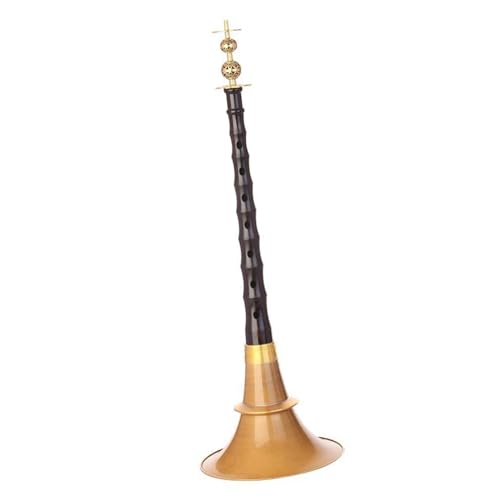 ZAMASS Ebony Suona Musical Instrument (28.2cm, Brown)