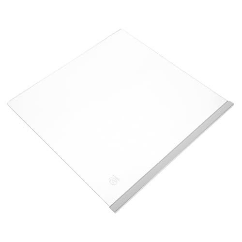 Operitacx Divisor de Refrigerador de Vidrio Templado Estante Separador Resistente para Organización de Alimentos Cocina Repuesto para Compartimentos de Nevera