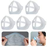 3D Mask Bracket - Internal Support Holder Frame Nose Breathing smoothly - DIY Face Mask Accessories - One Size Fits Most