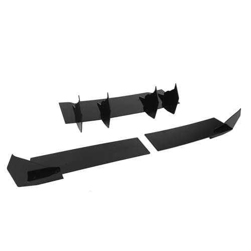 Difusor de parachoques trasero V2 en negro brillante para Dodge Challenger 2008-2023 premium 2
