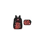 Mochila Infantil Escolar Enaldinho, Vermelha, Poliéster, 36x16x42cm, 24L, com Bolsos Laterais e Alças Acolchoadas