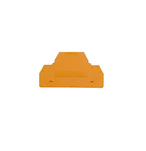 Couvercle zap/tw zdk2.5/1.5 orange Weidmuller pour plaque d'extrémité de bloc de jonction