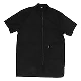 BESPORTBLE Pet Cosmetologist Clothes Pet Grooming Bath Uniform Comfortable Apron Home Use Black for Dog Cat Grooming
