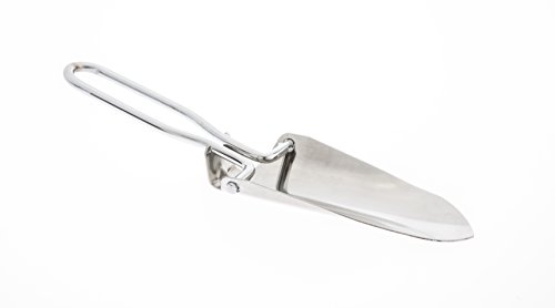 Mini paleta plegable de acero inoxidable SE 8-7/8" para jardinería miniatura 2