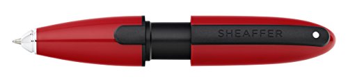 Stylo roller Sheaffer Ion Rouge avec anneau de fixation pratique