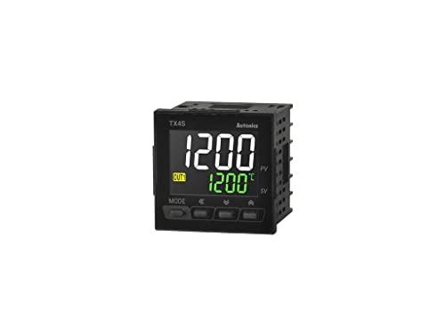 TX4S-A4R, Temp Control, 1/16 DIN, LCD Display 4 Digit, PID Control, Relay Output, 2 Alarm + PV Transmission Output, 100-240 VAC 50/60Hz