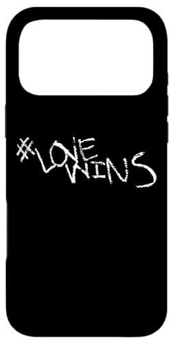 Love Wins Chalk Tag Pride Equality LGBTQ �X�g���[�g�A�[�g �X�}�z�P�[�X iPhone 17 Pro Max �p