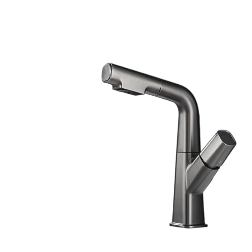 Grifo extraíble para lavabo que soluciona los problemas de espacio y salpicaduras 4