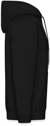 Spreadshirt Straight Edge Men's Hoodie Small Black