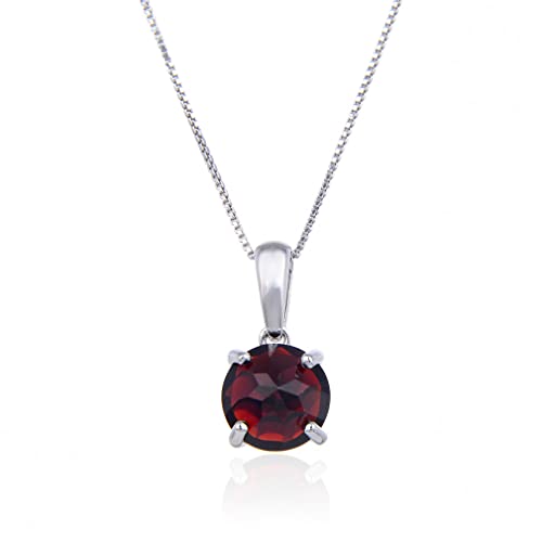 Pendentif Pierre précieuse Bleue Naturelle Femmes KELIEQA, Bijou Collier Rond