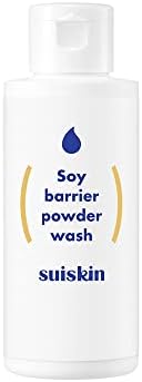 Suiskin Soy Barrier Powder Wash | Daily Exfoliation, Eznyme Face Cleanser, Frgrance&Cruelty Free
