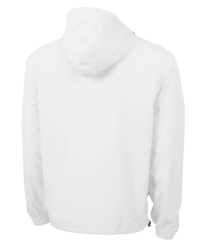 Charles River Apparel Unisex Pack-N-Go Wind & Water-Resistant Pullover (Reg/Ext Sizes) Rain Jacket