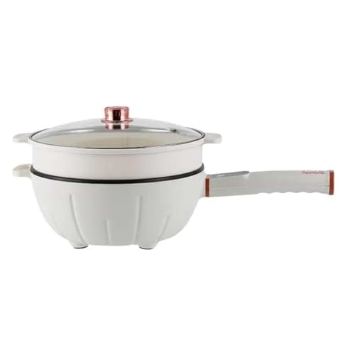 Frilla Pentola elettrica, Padella in Ceramica Antiaderente Aggiornata 41 × 28 × 15 cm, Padella universale, Multifunzione Padella Elettrica 4L - PANMAX