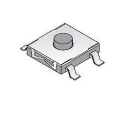 101-TS6824T2605-EV Tactile Switches 6x6 260gf RED SMT