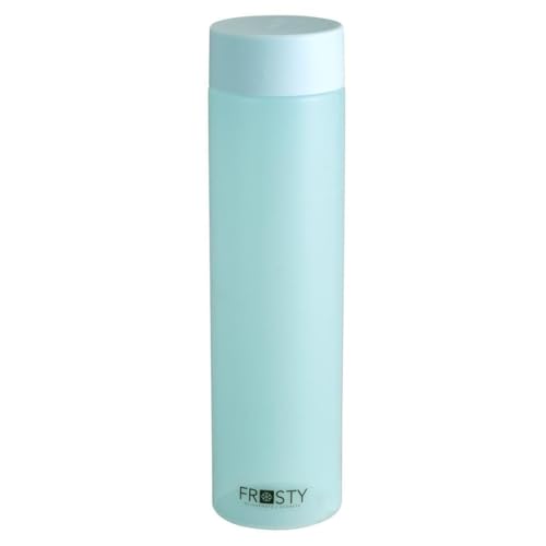 Image of Frosty Unbreakable Water Bottle 1 Litre | Set of 6 | Plastic Water Bottle | Office Bottle | Gym Bottle | Home | Kitchen