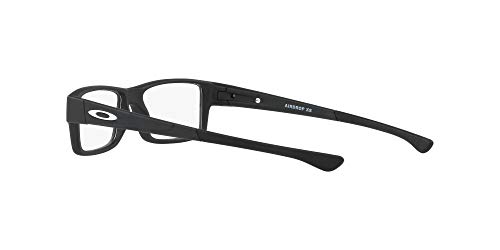 Image of Oakley Men Rectangular Eyeglass Frame, Black Frame, 50 mm (OY8003)