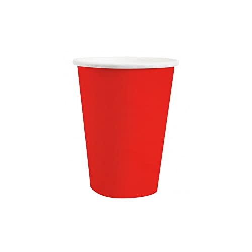 Santex 10 GOBELETS CARTON BIO 25CL ROUGE