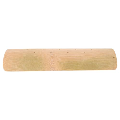 ADOCARN Almohada Cervical de Bambú Hecha a Mano 5 Cm para Soporte Ergonómico del Cuello, Transpirable sin Orificios para Uso Individual en Casa, SPA y Viaje, Adecuado para Personas