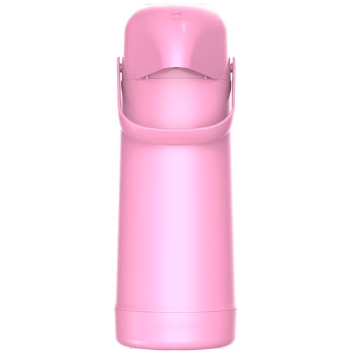 GARRAFA TÉRMICA MAGIC PUMP 1L PRESSÃO ROSA Termolar