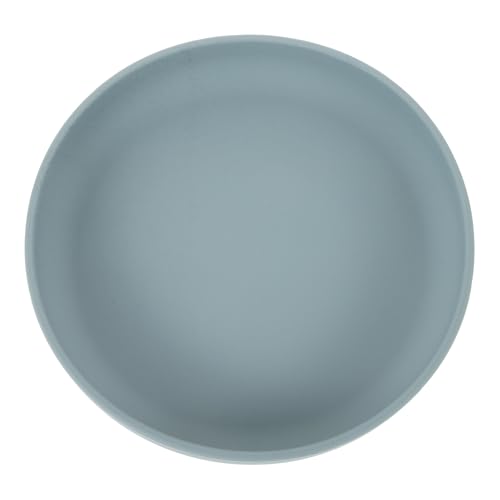 OFFSCH Elderly Dinner Plates Silicone Scoop Plate Spill Proof Suction Base Lightweight Non-slip Tableware