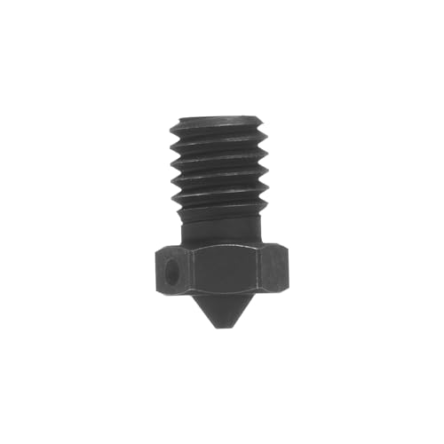 sourcing map 3D Printer Nozzle, MK4 0.25mm Hardened Steel Nozzles High Temperature Wear Resistant 3D Printer Accessories