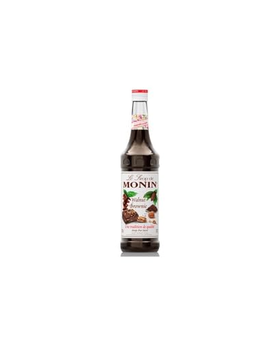 MONIN - Sirop de Brownie pour Café, Cappuccino, Latte et Chocolat Chaud - Arômes Naturels - 70cl