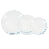 ARCOPAL DOMITILLE Vajilla Opal 12 PIEZAS-4PERSONAS