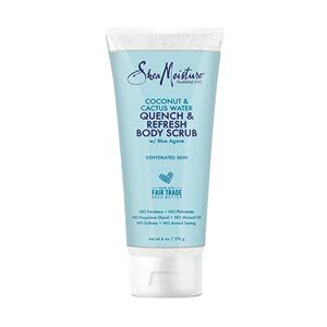 SheaMoisture Coconut & Cactus Water Quench & Refresh Body Scrub 13fl oz