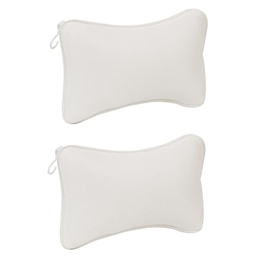 BLuVLy 2-Pack Deluxe Bathtub Spa Pillows - Ultimate Comfort for Relaxing Baths