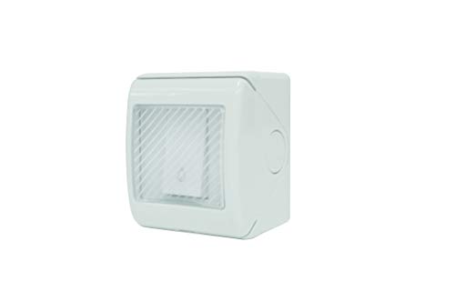 Interrupteur Exterieur - Poussoir Interrupteur - Interrupteur étanche - Bouton électrique étanche Bouton Poussoir étanche Pushbell 230V - CAC0003 - SCS Sentinel