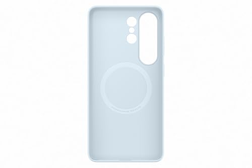 Image of Samsung Galaxy S26 Ultra Silicone Magnet Phone Case, Soft-Touch, Durable Grip, Great Feel, Light Blue