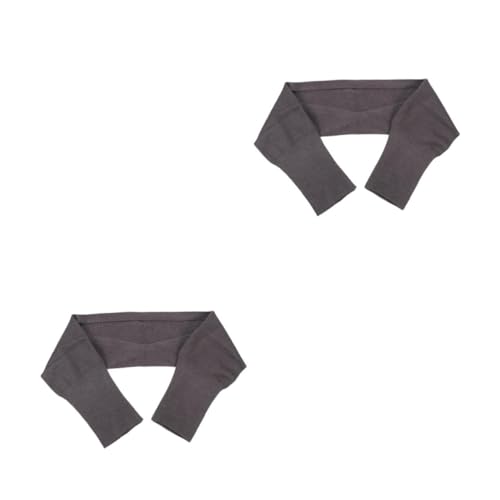 Coussin épaules gris foncé pour le confort au bureau et à la maison