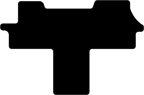 Kovvar Tapis de Sol Compatible avec Peugeot Boxer 2014-2026 Correspondant à la Version: Boxer | Camping-Car | Qualité: Basic