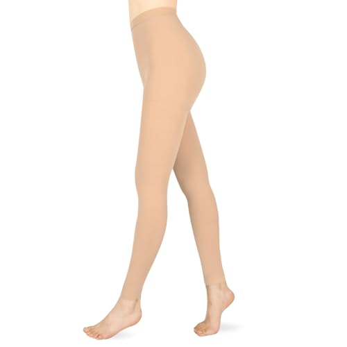 Image of Compression Pantyhose for Women & Men, Medical Graduated Compression Stockings, Compression Tights
