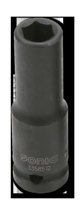 Douille à chocs 1/2'' 34mm courte - Longueur 40mm Douille à chocs 1/2'' 34mm courte - Longueur 40mm