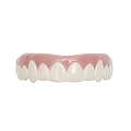 Imako Cosmetic Teeth 1 Pack. (Small, Bleached) Uppers Only- Arrives Flat. Fit at Home Do it Yourself Smile Makeover!
