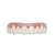Imako Cosmetic Teeth 1 Pack. (Large, Bleached) Uppers Only- Arrives Flat. Fit at Home Do it Yourself Smile Makeover!